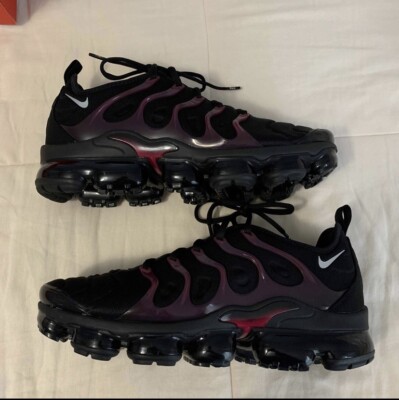 Nike Air VaporMax Plus Black 'Noble Red' | 924453-021 | Size