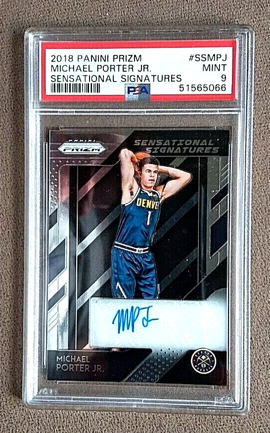 2018-19 Prizm Michael Porter Jr. Sensational Signatures