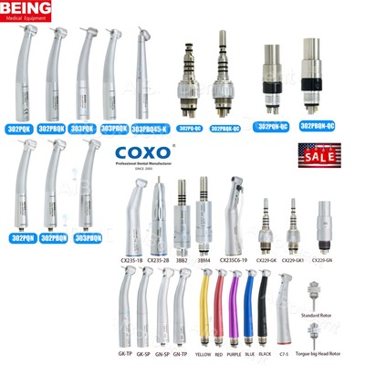 COXO BEING Dental LED Low/High Speed Fiber Optic Handpiece KaVo NSK MULTIflex