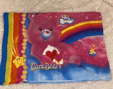Care Bears Pillow Case Double Sided Day Dream Bear Love A Lot Bear 2005
