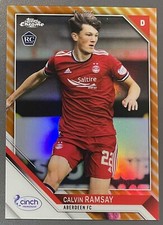 2021-22 Topps Chrome SPFL Scottish Premiership Soccer Cards Checklist & Odds 25