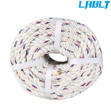 LABLT 8600 Lbs Double Braid Polyester Rope Arborist Bull Rope 5/8" x 150' 5/8"