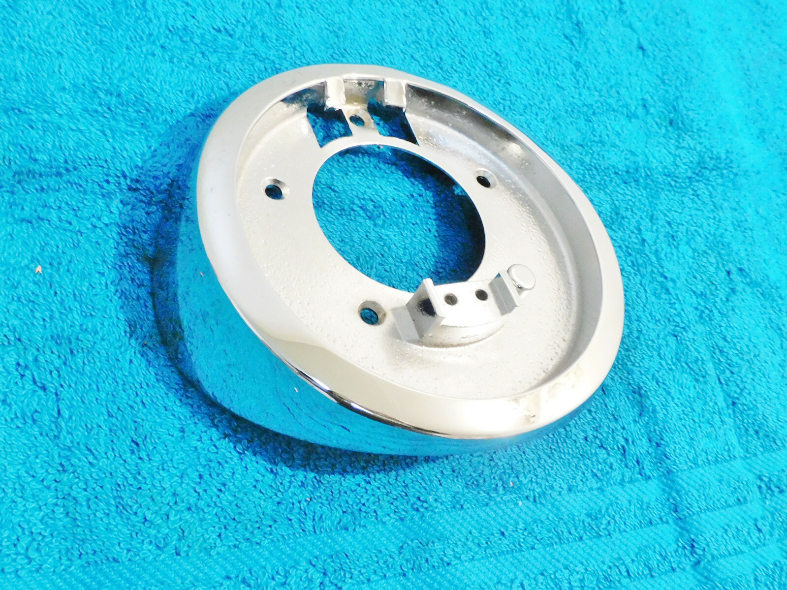 1967 1968 Mustang Fastback Conv GT CS Shelby ORIG POP OFF FUEL TANK GAS CAP BASE