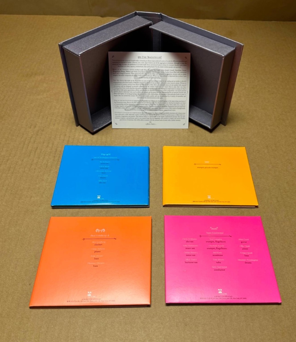 John Zorn Bagatelles Studio Recordings 4 Disc CD Album Vol. 13-16 John Zorn Bagatelles Studio Recordings 4 Disc CD Album Vol. 13-16