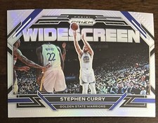 2022-23 Panini Prizm Widescreen Silver Prizm #4 Stephen Curry Warriors JR