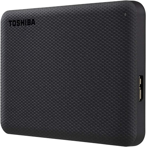 Toshiba HDTCA10XK3AA Canvio Advance - Hard drive - 1 TB - external - 2.5" -Black - Picture 2 of 7