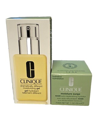 2 Pcs Clinique Moisture Surge 100H Hydrator 30ml & Moisturizing