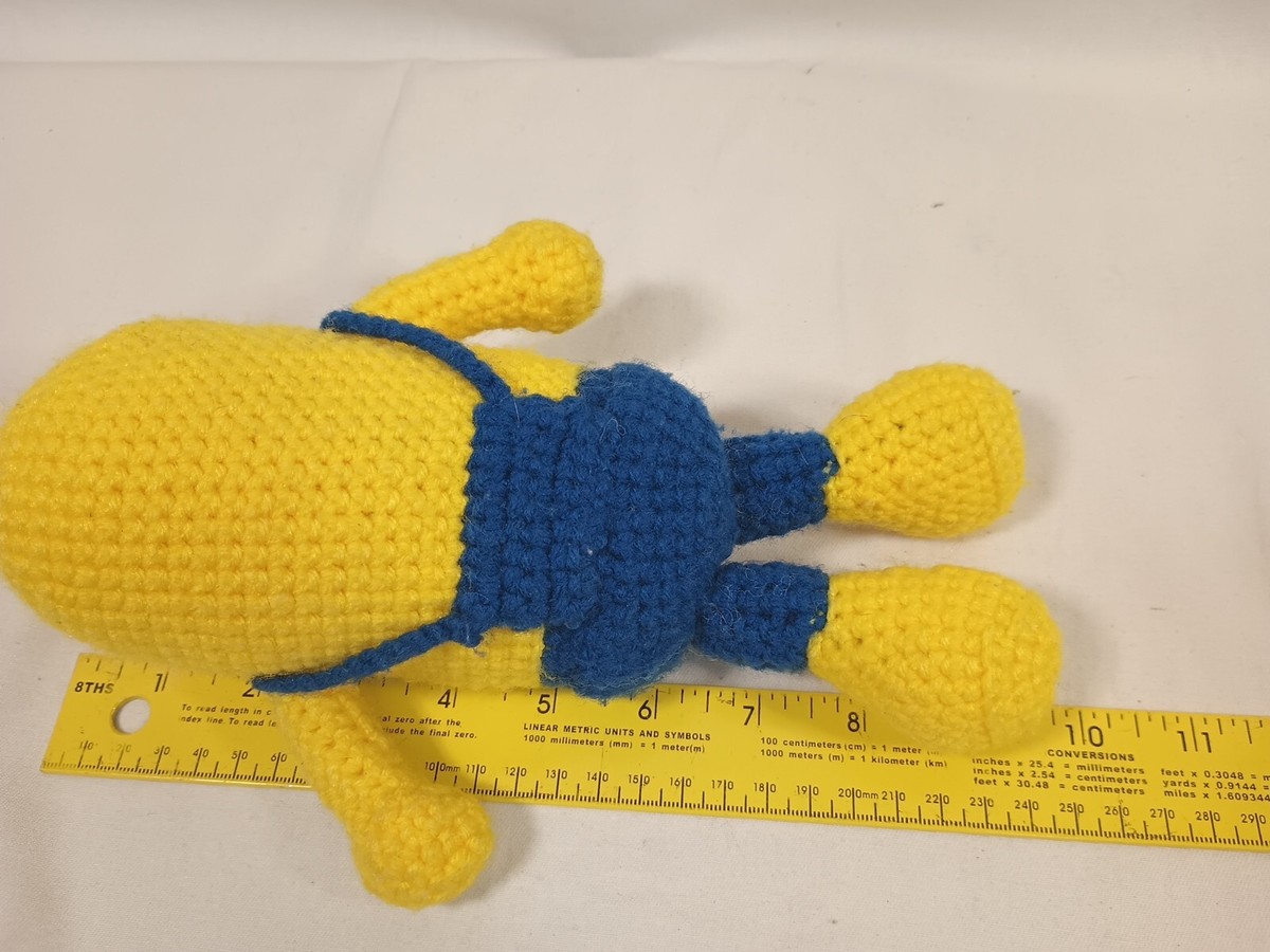 Hand crochet minion | eBay