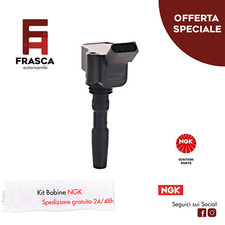 Bobina d'Accensione NGK Audi A3 1.4 TFSI 140 CV 1.2 TFSI 110 CV 1.0 TFSI 115 CV