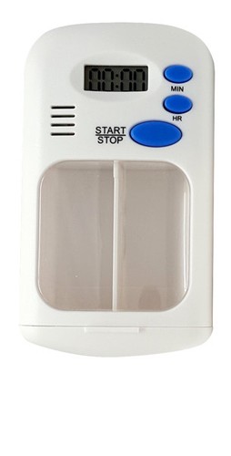 Divided Drawer Pill Timer with Bonus Medical Alert Card - Item 412 | eBay