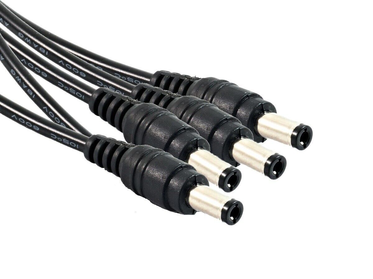 ALIMENTATORE STABILIZZATO CENTRALINA 4 USCITE CANALI BOX PER Telecamere 5a 12v - Foto 10