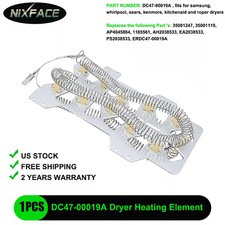 DC47-00019A Dryer Heater Heating Element replacement for Maytag Samsung 35001247