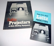 Price Guides Leitz Pradovit, Pradix, Prade, Pradolux Slide Projector Brochures 