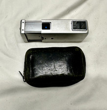 Minolta 16 Spy Film Camera Subminiature Vintage 1960's Japan Made Leather Case