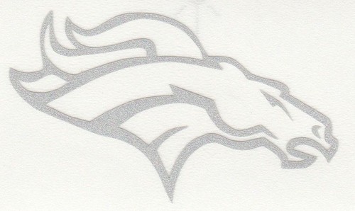 Broncos App Icon See-Thru Decal - FANtastic Stickers