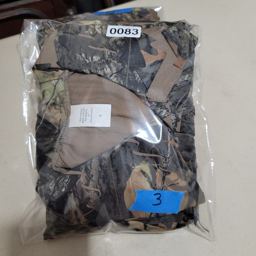 Mossy Oak 3D Camo Hunting Shirt Jacket Size Large Long Sleeve Ghillie Sportex - Picture 11 of 11