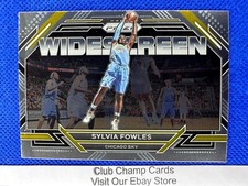 2023 #3 Sylvia Fowles WNBA Panini Prizm Basketball WIDESCREEN Insert Sky