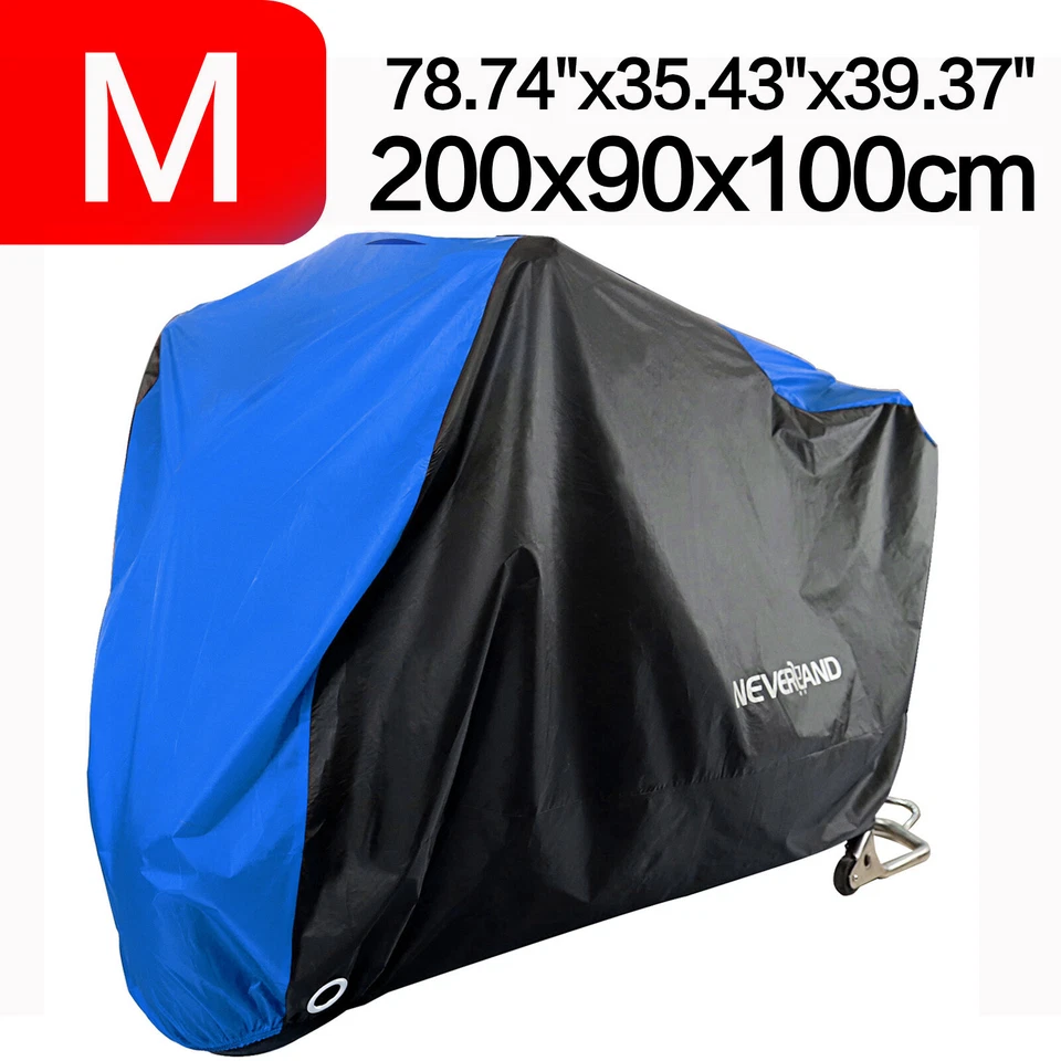 Funda Moto M Impermeable Azul Lluvia Protector Scooter Para Yamaha Zuma 50 125 Foto 4 de 4