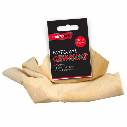Natural Chamois Leather Shammy for Car Window Cleaning Drying Cloth