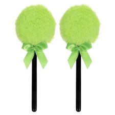 2pcs Cute Blush Brush Practical Powder Brush Face Makeup Brush Highlighter Brush