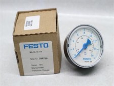 Festo 356 759 356759 Pressure Gauge 0-16 bar / 0-220 psi 30 Days Warranty