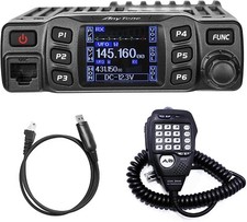 AnyTone AT-778UV Dual Band Mobile Radio 25W VOX with Programming Cable