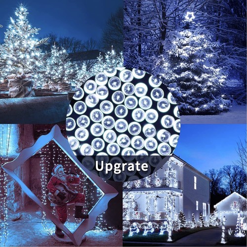 100/200 LED Solar Fairy String Light Copper Wire Outdoor Waterproof Garden Decor - Picture 46 of 48