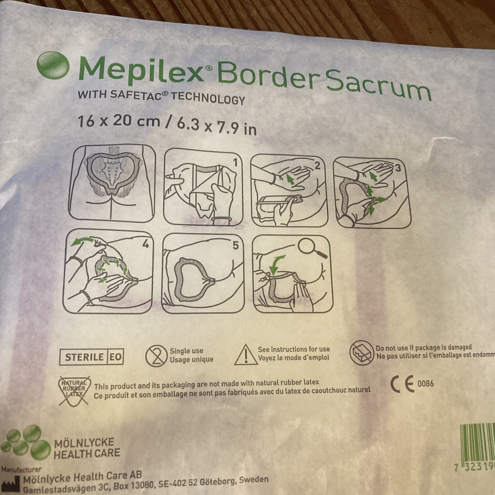 Mepilex 282055 Self Adhesive Bandage - Pack of 50 for sale online | eBay