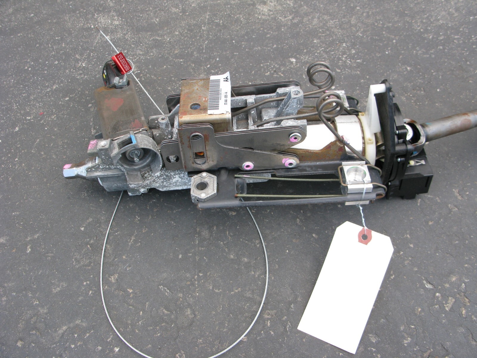 Aston Martin DB9 Steering Column with Key 4G433C529AA