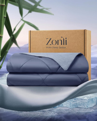 Z-Magic 100% Cooling Bamboo Comforter from Viscose, Lightweight All-Season Breat