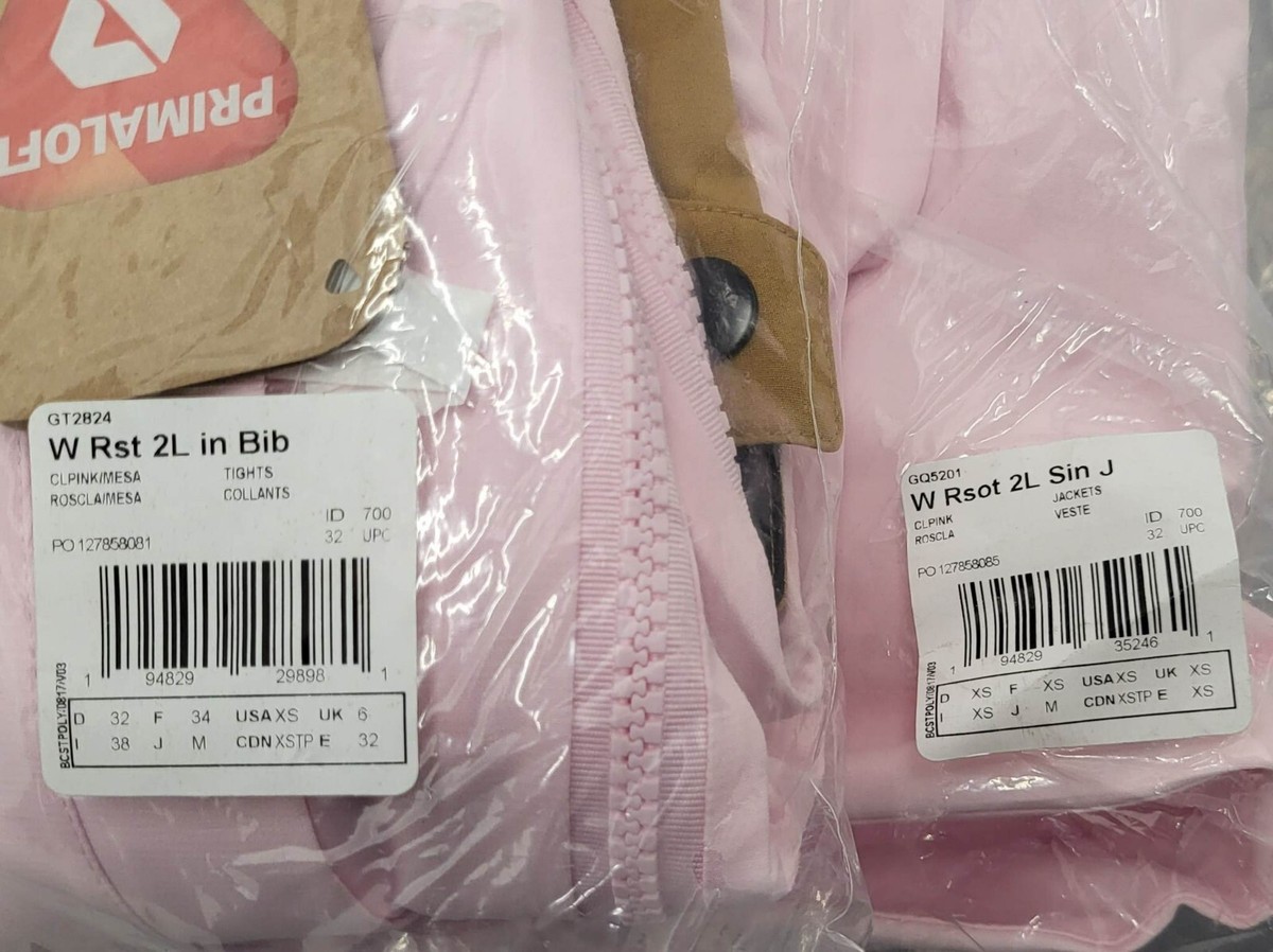 NEW $550 Adidas Terrex RST2L Alpine Skiing Pink Set Sz. XS - Women