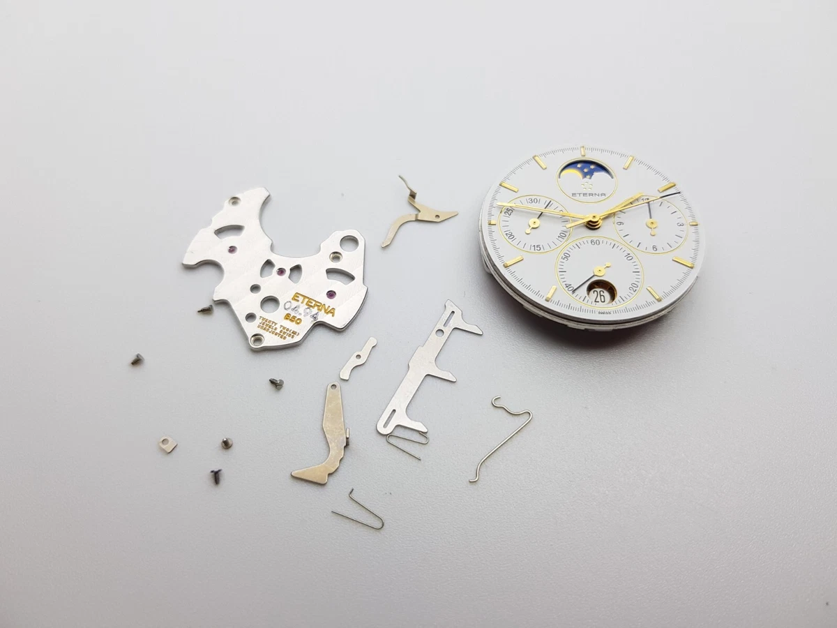 Eterna Airforce cal. 850 Movement - Parts | eBay