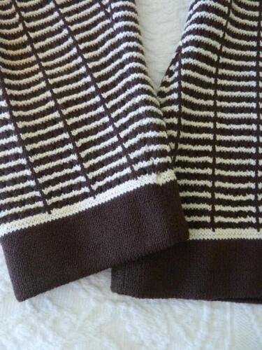 Set 2 pezzi ST JOHN COLLECTION Marie grigio marrone bianco maglia zip cardigan e guscio 6 CE - Foto 9 di 24
