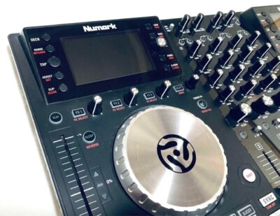 Numark NV 4 Deck Dual Display DJ Controller Black Very Good | eBay