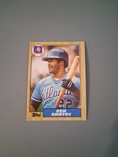 Ken Griffey Sr. - Baseball Card -Topps #711 -1987