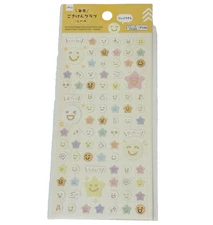 Daiso Everyday Happy Club Sticker Smile Mark