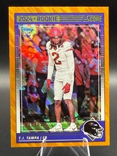 T.J. Tampa 2024 Score - Rookies Orange Refractor #397 Rookie #'d /630 (RC)