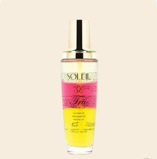 Soleil Trio Miracle Oil Coconut Rose Marula Hair Serum Shine 4.06 oz 120 ml