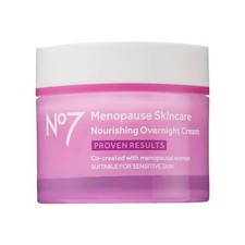 NO7 MENOPAUSE SKINCARE NOURISHING OVERNIGHT CREAM 1.69 OZ
