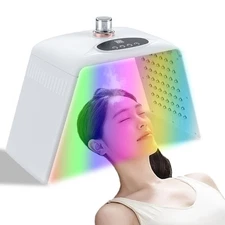 Red Light Therapy for Face,Therapy Red and Blue Rejuvenation Tool SPA Equipment
