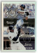 1998 Topps Chrome #480 Jeff Bagwell / Frank Thomas IPV Refractors