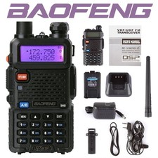 Baofeng UV-5R 8W Radio Tri-Power Dual Band 1/4/8W Ham Walkie Talkie