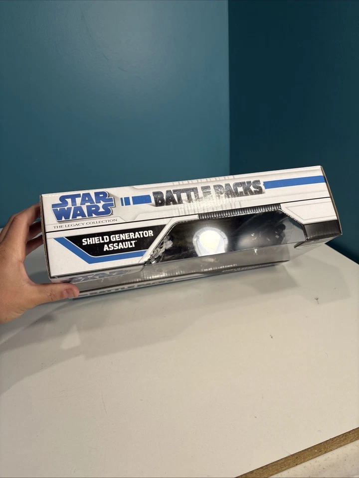 Star Wars Legacy Collection Shield Generator Assault Battle Pack 2008 Novo - Imagem 3 de 4