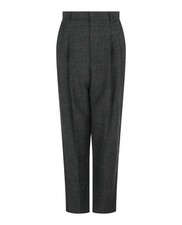 Valentino Womens Houndstooth Cropped Dress Pants