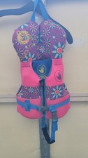 Body Glove Infant PFD Coast Guard Approved Life Jacket, Pink Blue 30LBS EUC