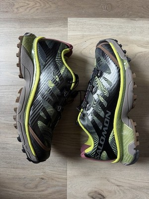 Size 8 - Salomon XT-4 OG R.A.D Pack - Black Dark Citron Tried On Mint Og All
