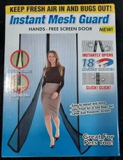 Instant Mesh Guard Hands Free Screen Door