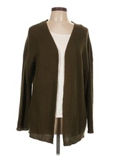 Day to Day by Blu Pepper Women Green Cardigan L