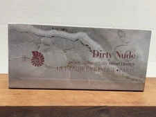 La Predire DIRTY NUDE  Luxury Lipstick VELVET Diamond NUDE Jewel Case