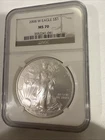 2008-W American Silver Eagle Dollar $1 - NGC MS70 - West Point